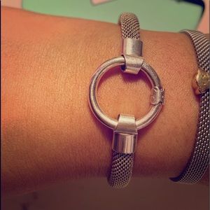 Authentic Medium Tous silver hold Bracelet